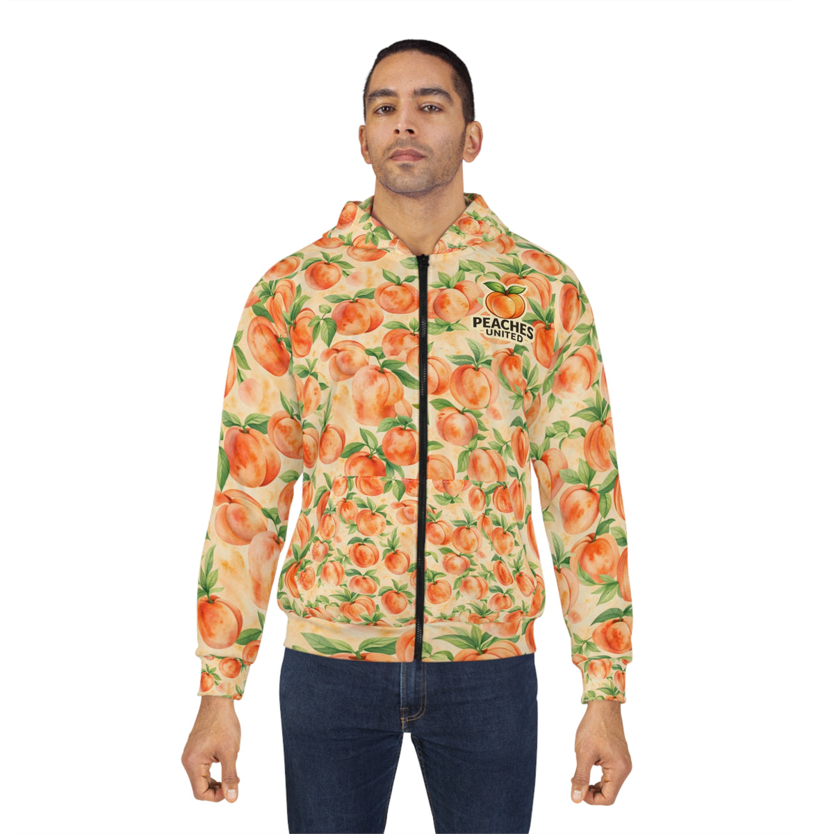 Peaches United “Join the Movement” Zip Hoodie – Kindness Is Contagious