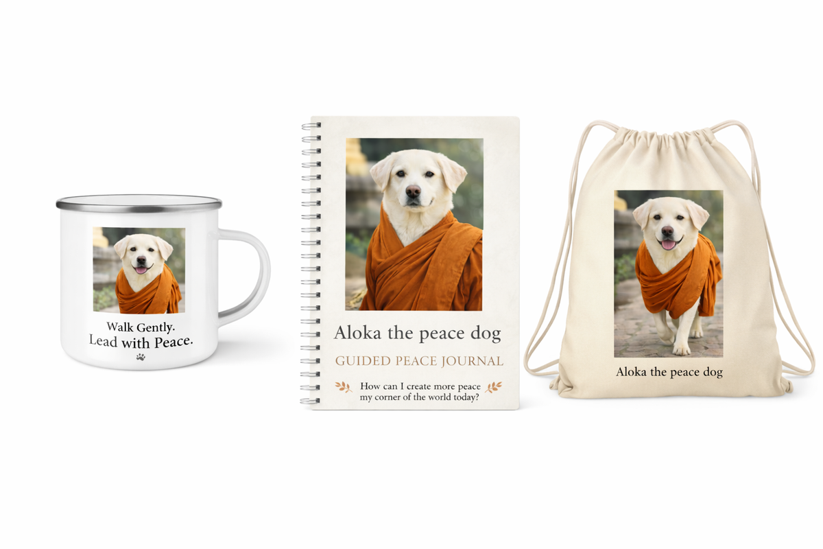 Aloka Peace Collection β Mug, Journal & Tote