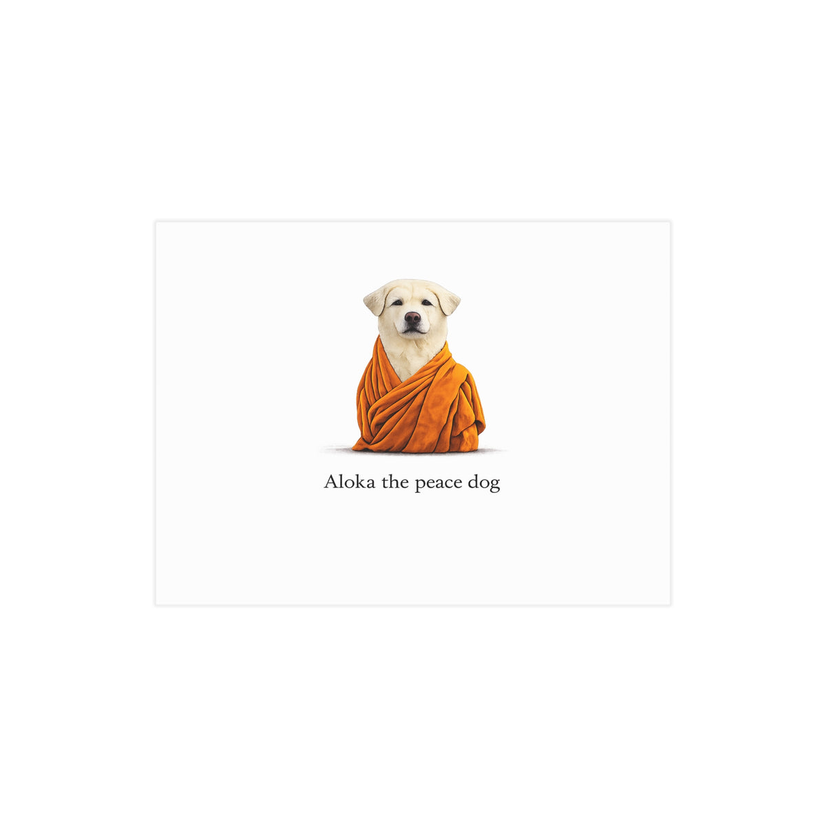 Aloka the Peace Dog – Companion Poster