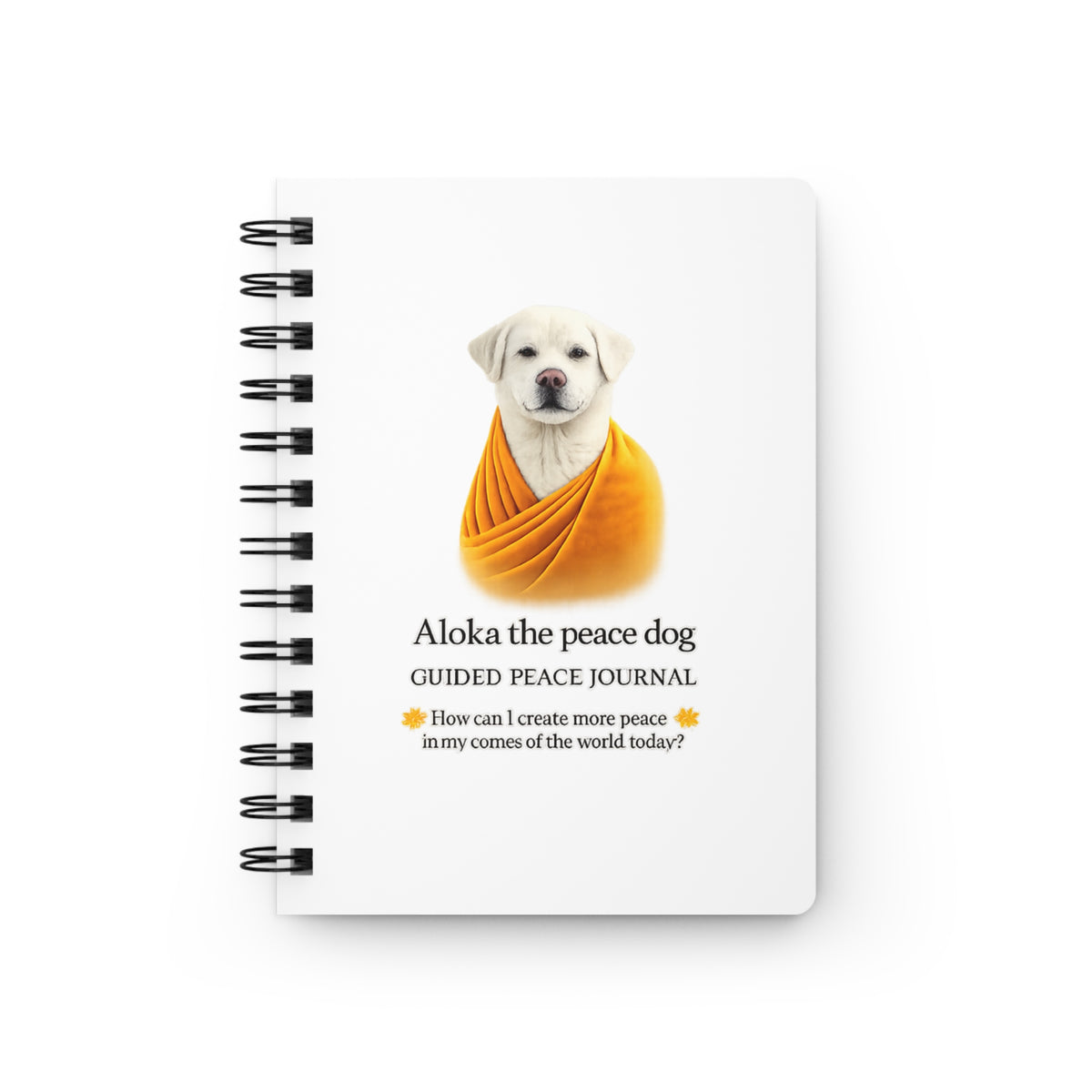 Aloka Guided Peace Journal – A Daily Practice in Calm & Compassion